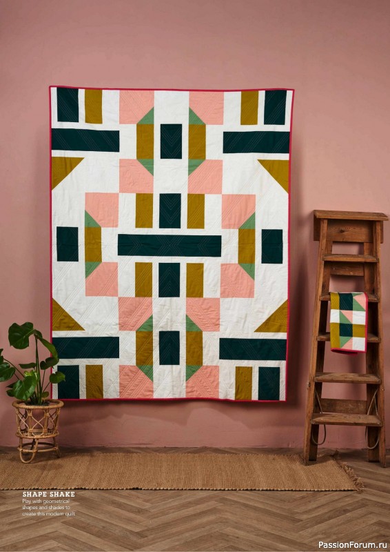 Коллекция проектов для рукодельниц в журнале «Love Patchwork & Quilting №145 2024»