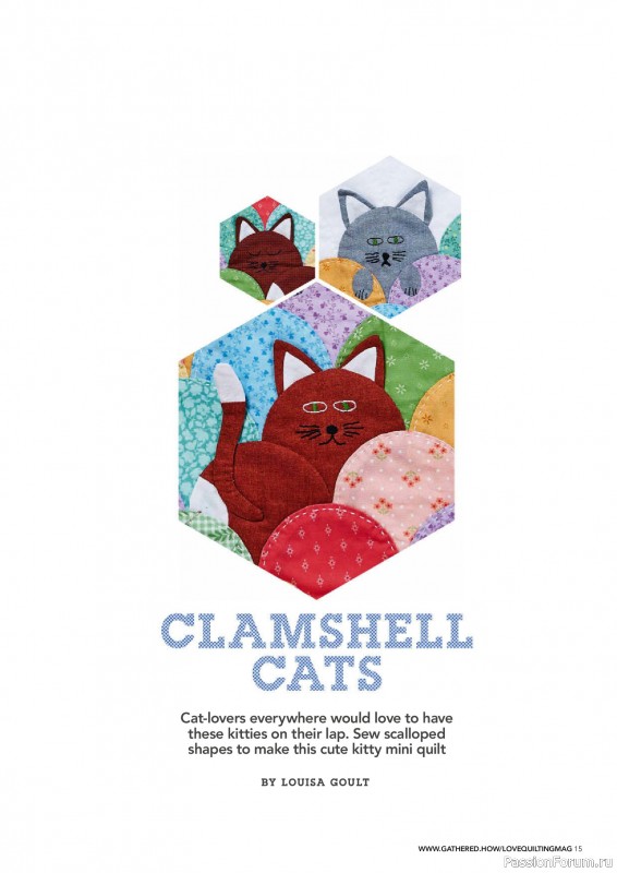 Коллекция проектов для рукодельниц в журнале «Love Patchwork & Quilting №157 2025»