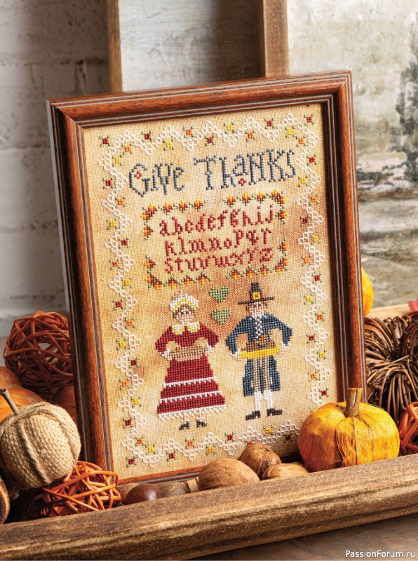 Коллекция вышивки в журнале «Just CrossStitch - December 2023»