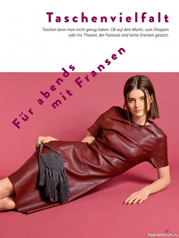 Вязаные модели в журнале «Maschentrends №1 2026 - Hakeltrends»