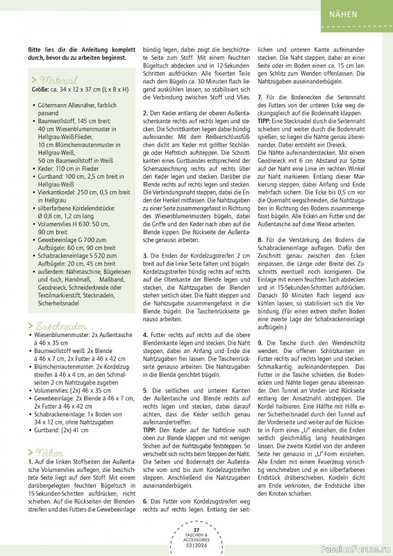 Коллекция проектов для рукодельниц в журнале &laquo;Patchwork Magazin Spezial №53 2026&raquo;