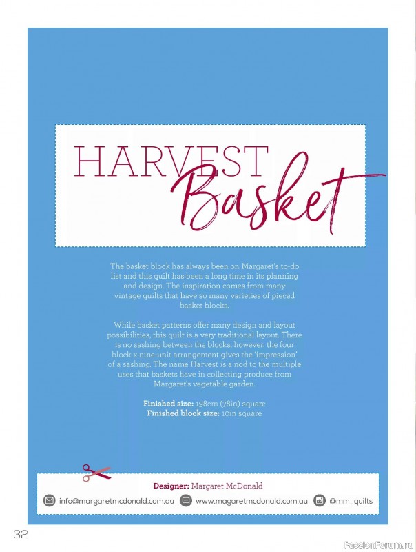 Коллекция проектов для рукодельниц в журнале &laquo;Quilters Companion №137 2026&raquo;