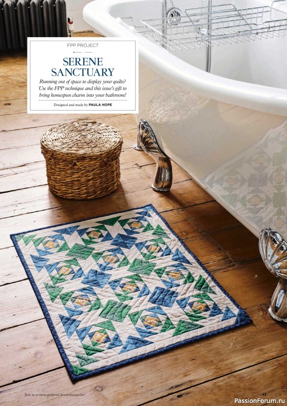 Коллекция проектов для рукодельниц в журнале &laquo;Todays Quilter №141 2026&raquo;