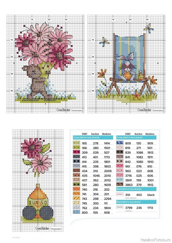 Коллекция вышивки в журнале «CrossStitcher №391 2023»