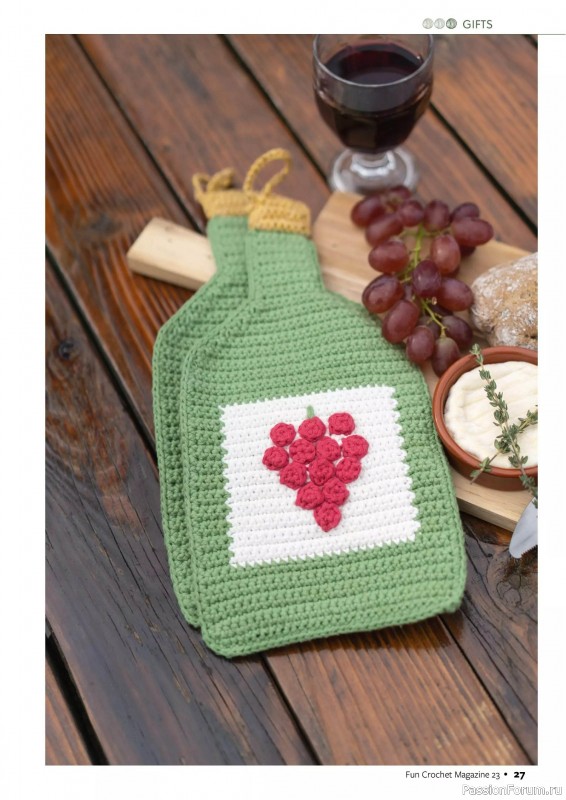 Вязаные проекты крючком в журнале «Fun Crochet Magazine №23 2025»