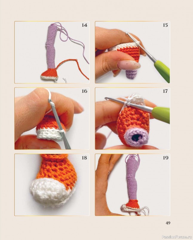 Вязаные проекты в книге &laquo;Киногуруми&raquo;.