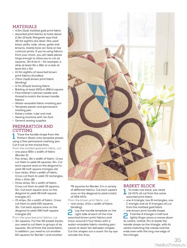 Коллекция проектов для рукодельниц в журнале &laquo;Quilters Companion №137 2026&raquo;