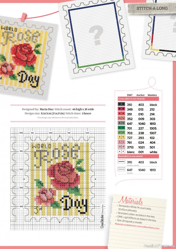Коллекция вышивки в журнале &laquo;CrossStitcher №439 2026&raquo;