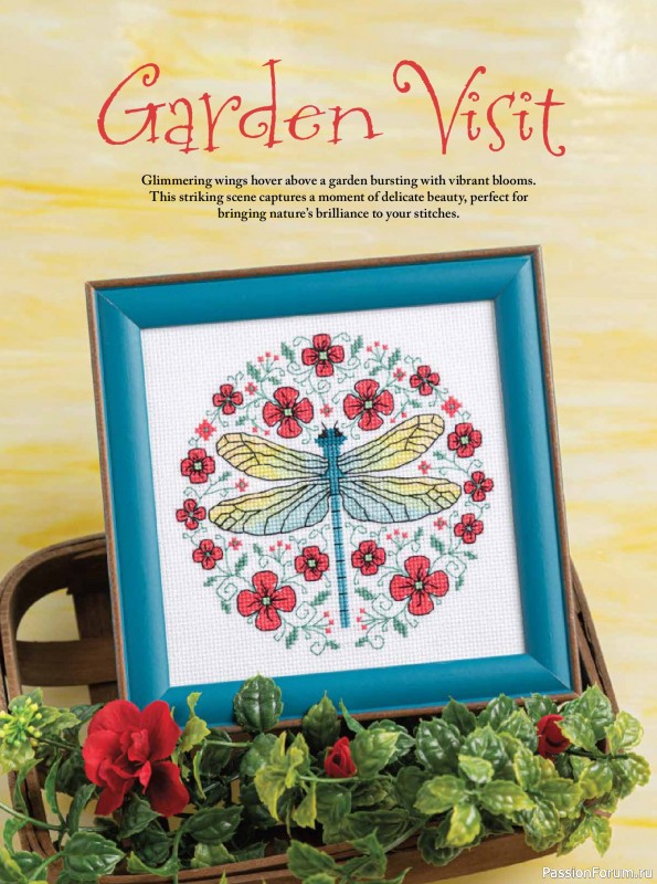Коллекция вышивки в журнале &laquo;Just CrossStitch - Spring 2026&raquo;
