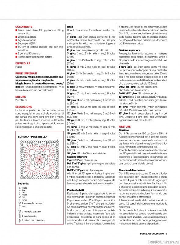 Вязаные проекты крючком в журнале &laquo;Borse Uncinetto №3 2026&raquo;