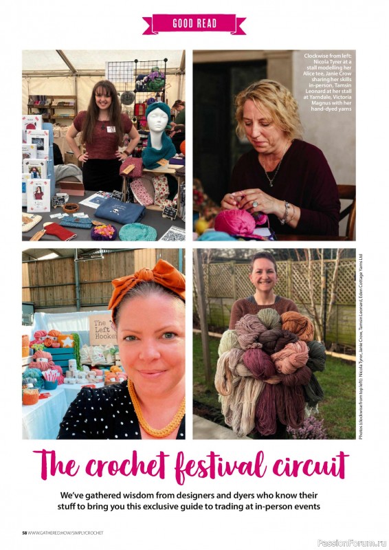 Вязаные проекты крючком в журнале «Simply Crochet №162 2025»