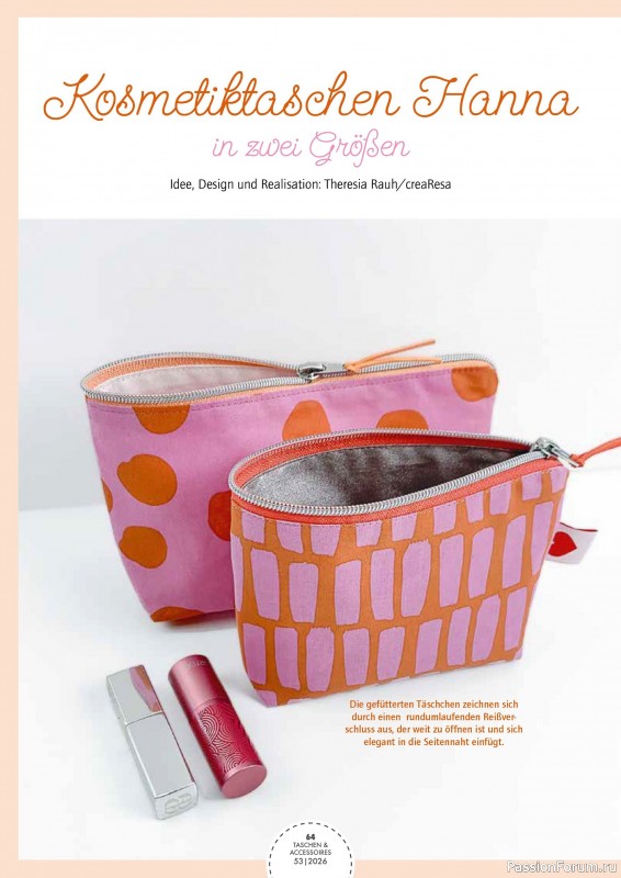 Коллекция проектов для рукодельниц в журнале &laquo;Patchwork Magazin Spezial №53 2026&raquo;