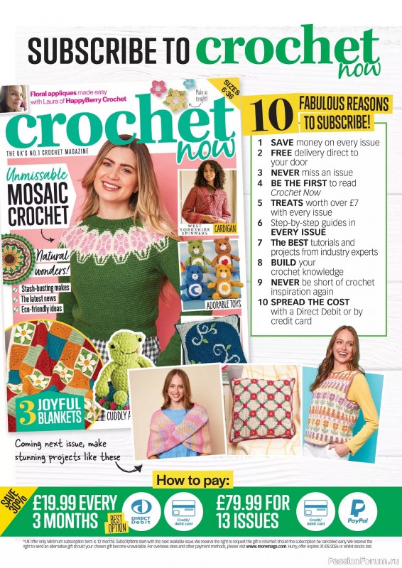 Вязаные проекты крючком в журнале &laquo;Crochet Now №132 2026&raquo;