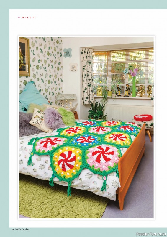 Вязаные проекты крючком в журнале «Inside Crochet №184 2025»