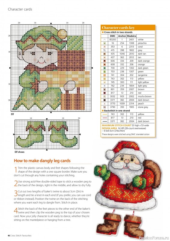 Коллекция вышивки в журнале «Cross Stitch Favourites - Christmas 2023»