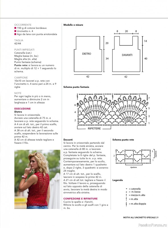 Вязаные модели в журнале «Motivi all'Uncinetto Speciale №9 2023»