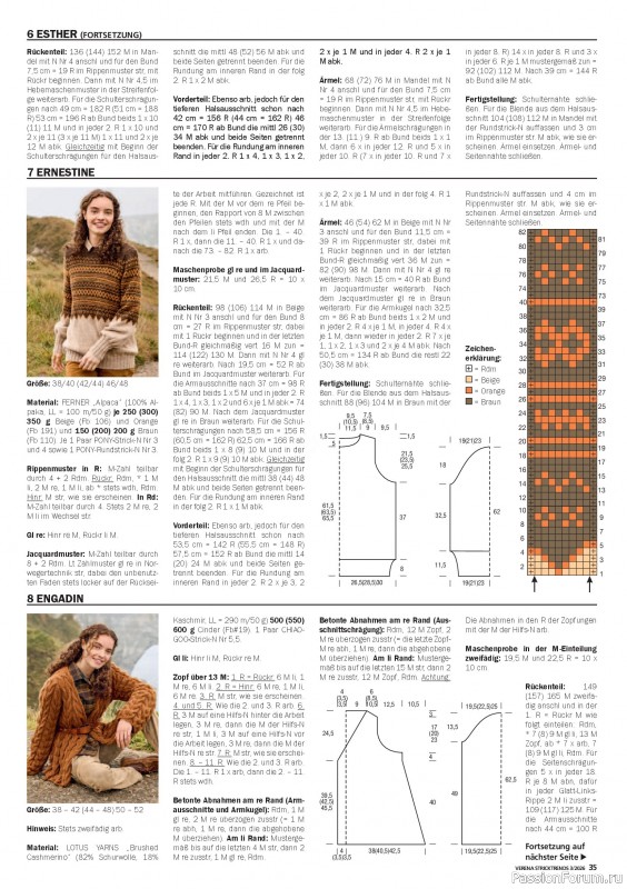 Вязаные модели в журнале &laquo;Verena Stricktrends №3 2026&raquo;