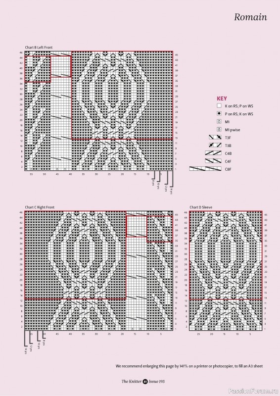 Вязаные проекты спицами в журнале «The Knitter №186 2023»