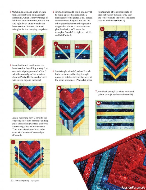 Коллекция проектов для рукодельниц в журнале «McCalls Quilting - Spring 2026»