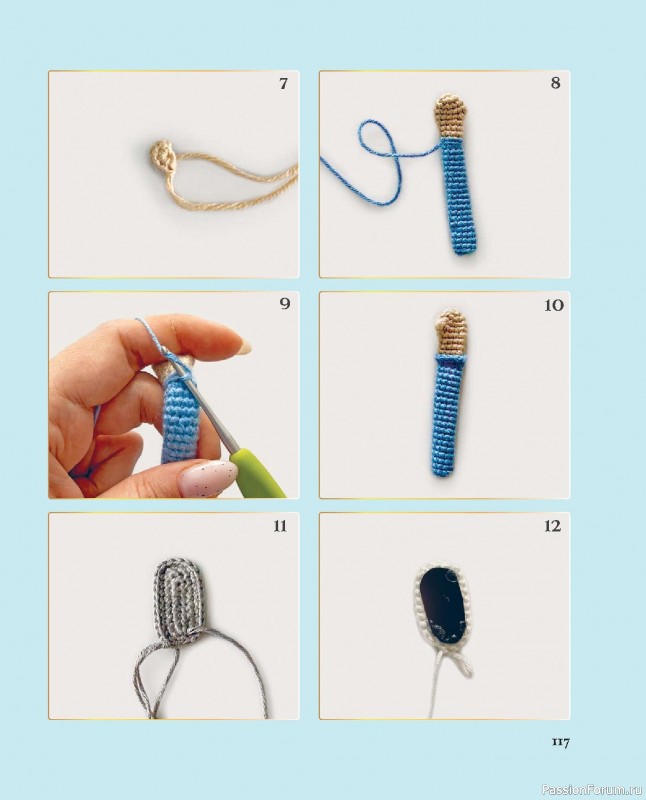 Вязаные проекты в книге &laquo;Киногуруми&raquo;.