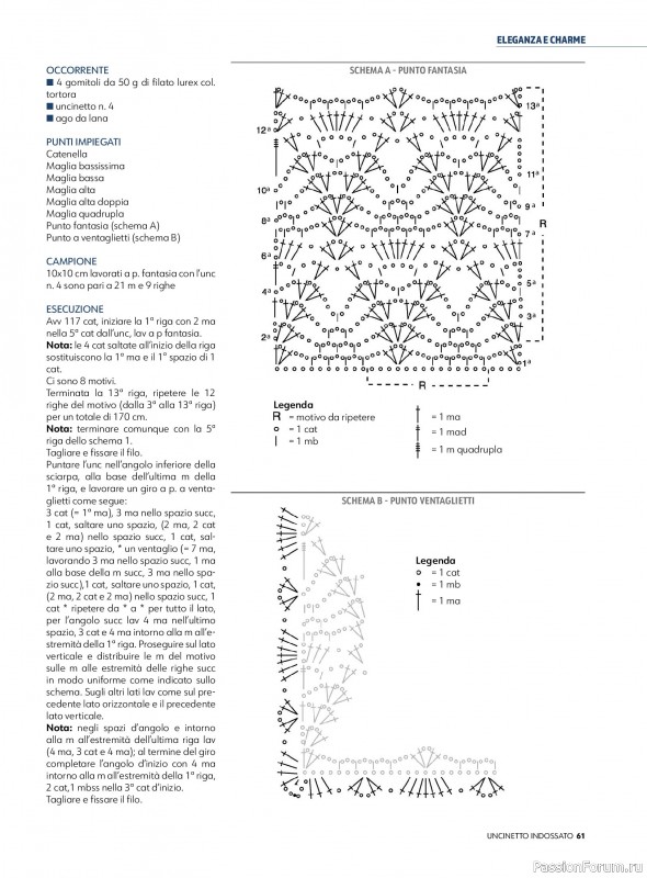 Вязаные проекты в журнале «Uncinetto Indossato №14 2025»