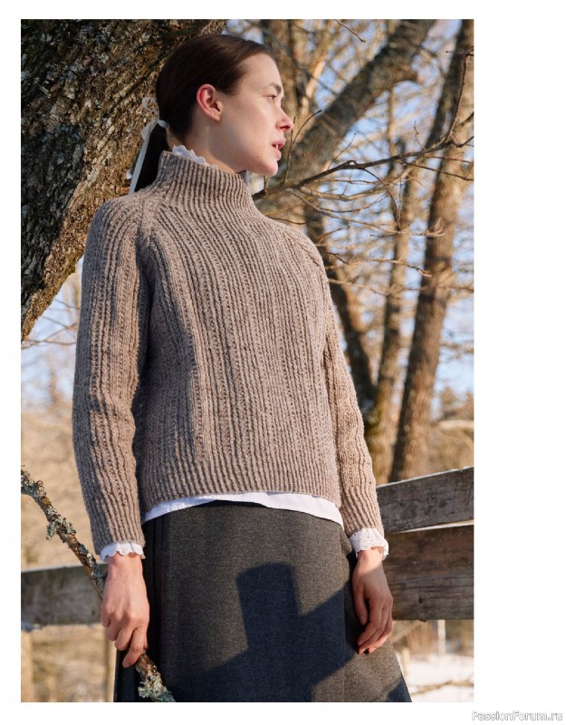Вязаные модели в журнале «Laine Magazine №23 2025 Winter».