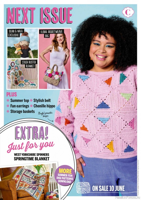Вязаные проекты крючком в журнале «Simply Crochet №162 2025»