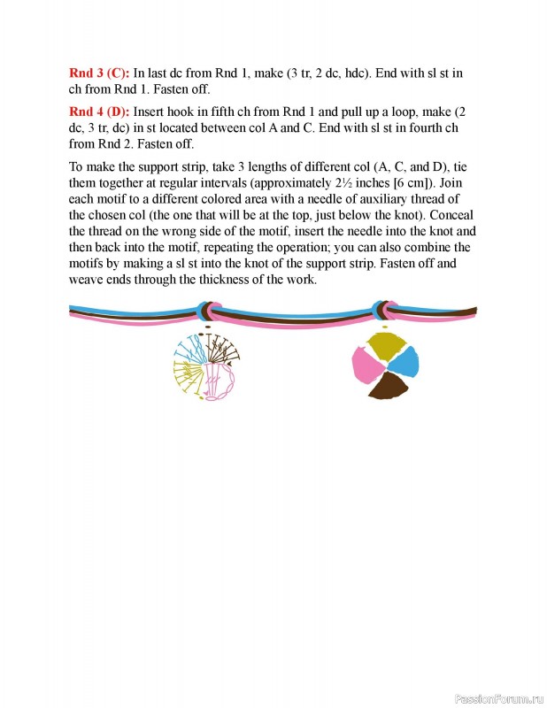 Вязаные проекты в книге &laquo;150 Crochet Borders&raquo;. Часть 1