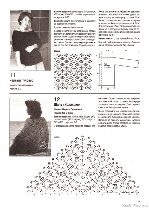 Вязаные модели в журнале «Вяжем крючком №2 2022»