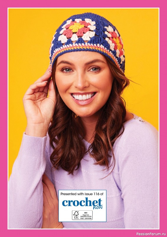 Вязаные проекты крючком в журнале «Crochet Now №116 2025»
