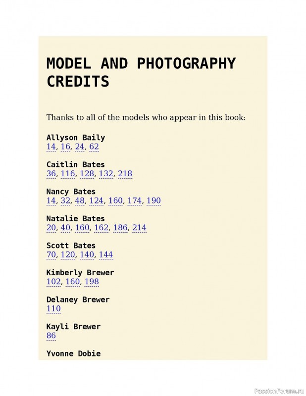 Вязаные проекты в книге «Knitting the U.S.A.». Часть 3