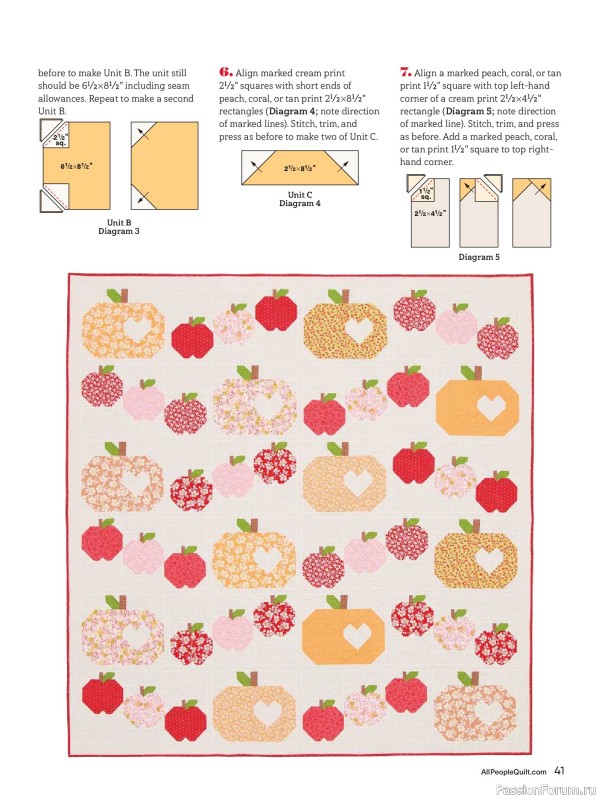 Коллекция проектов для рукодельниц в журнале «American Patchwork & Quilting №201 2026»