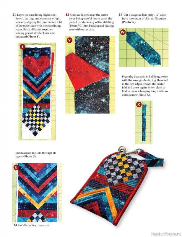 Коллекция проектов для рукодельниц в журнале «McCalls Quilting - Spring 2026»