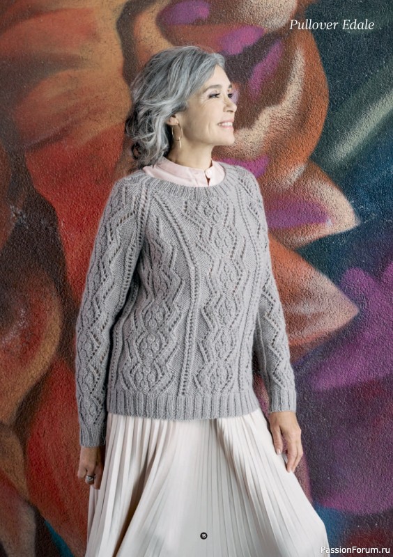 Вязаные проекты спицами в журнале «The Knitter №84 2026 Germany»