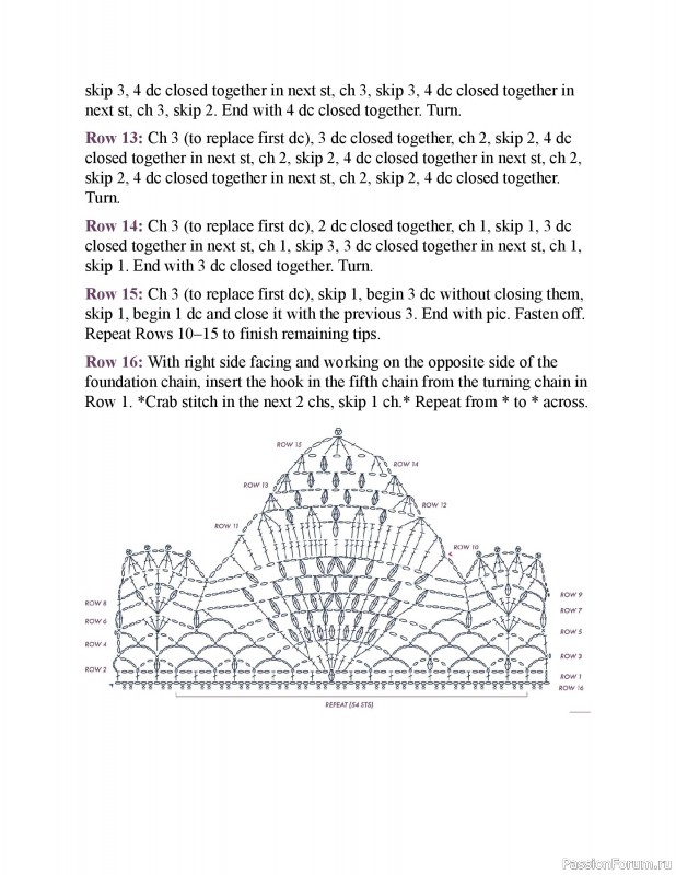 Вязаные проекты в книге &laquo;150 Crochet Borders&raquo;. Часть 1