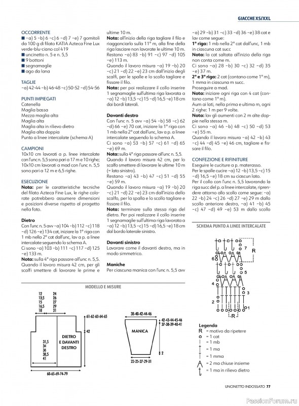 Вязаные проекты в журнале «Uncinetto Indossato №14 2025»