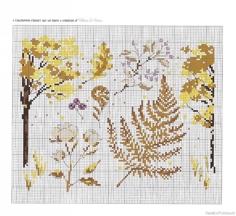 Коллекция вышивки в книге «Reves de fleurs - 2026»