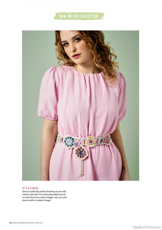 Вязаные проекты крючком в журнале « Simply Crochet №133 2023»
