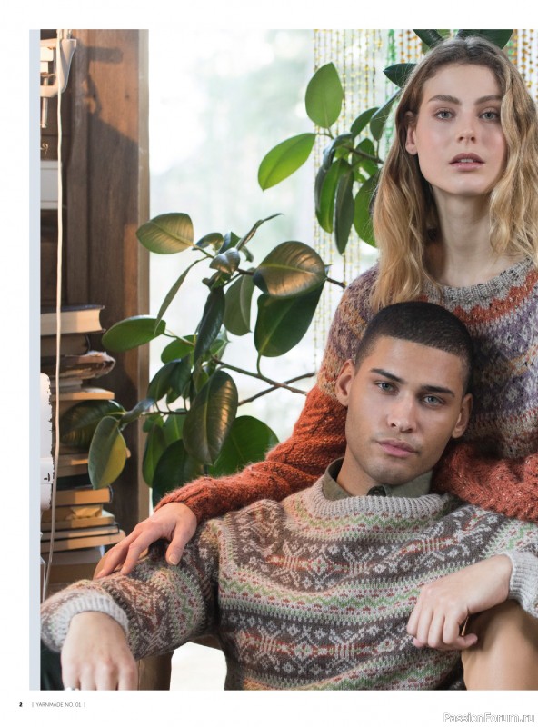Вязаные проекты в журнале &laquo;Yarnmade №1 2020 Spring & Summer&raquo;