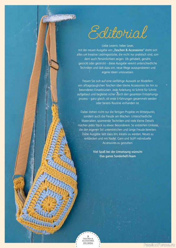 Коллекция проектов для рукодельниц в журнале &laquo;Patchwork Magazin Spezial №53 2026&raquo;