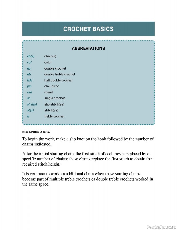 Вязаные проекты в книге &laquo;150 Crochet Borders&raquo;. Часть 1