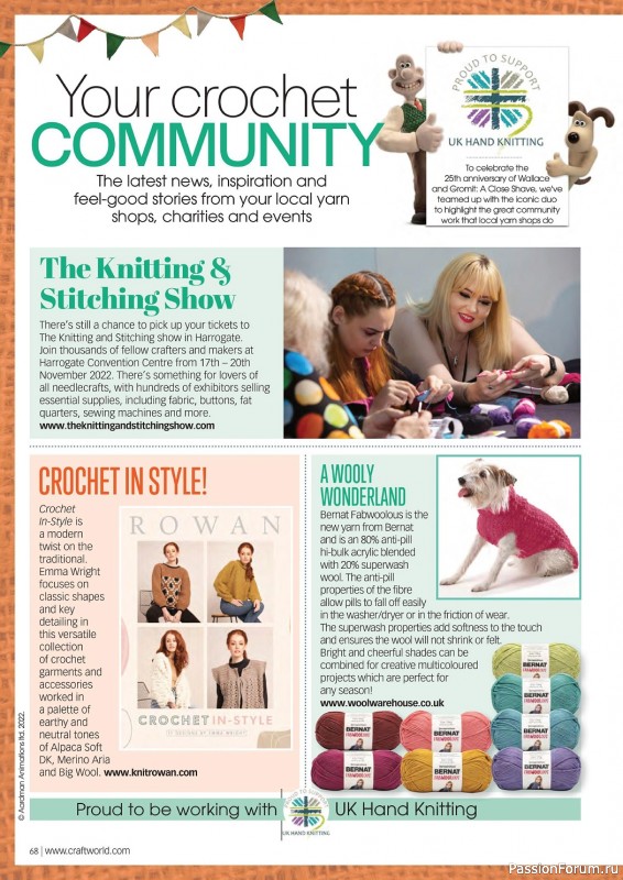 Вязаные модели крючком в журнале «Crochet Now №88 2022»