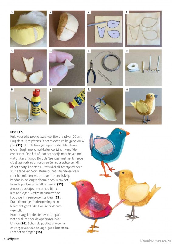 Коллекция проектов для рукодельниц в журнале «HobbyHandig №256 2025»