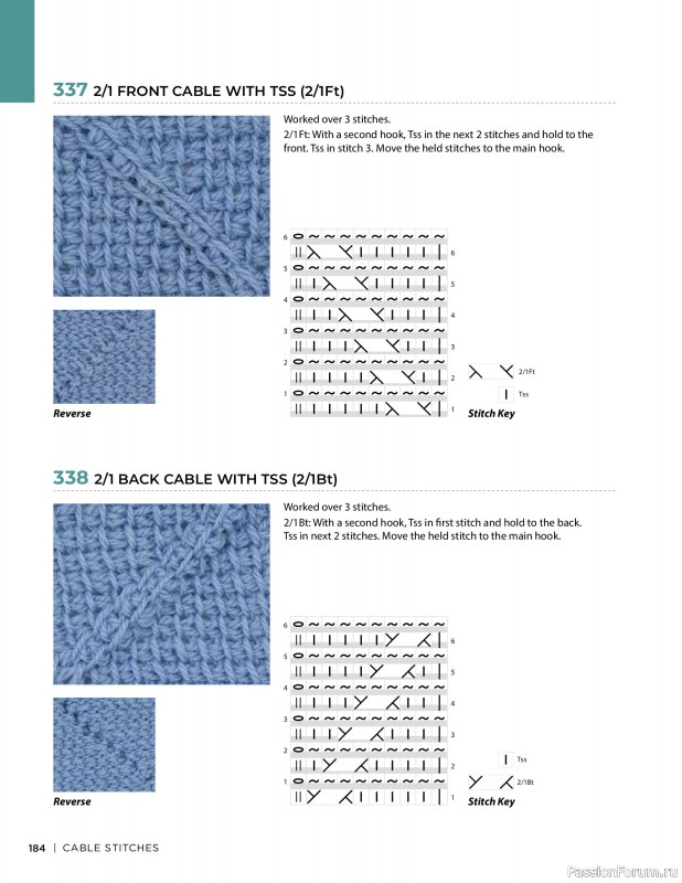 Вязаные проекты в книге « Tunisian Crochet». Продолжение 2