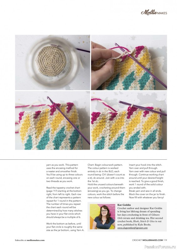 Вязаные проекты в журнале &laquo;Mollie Makes - Crochet 2026&raquo;
