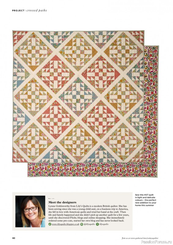 Коллекция проектов для рукодельниц в журнале &laquo;Todays Quilter №141 2026&raquo;