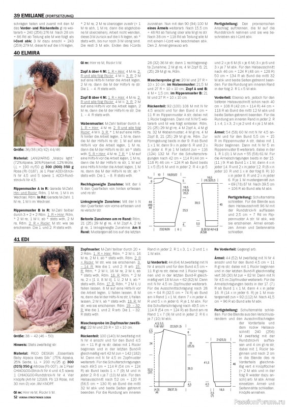 Вязаные модели в журнале &laquo;Verena Stricktrends №3 2026&raquo;