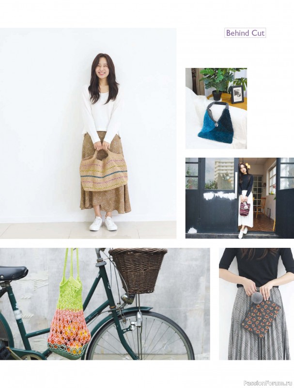 Вязаные проекты в книге «My Own Hand Knitted Bags and Accessories». Продолжение