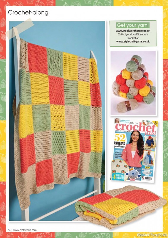 Вязаные проекты крючком в журнале «Crochet Now №83 2022»
