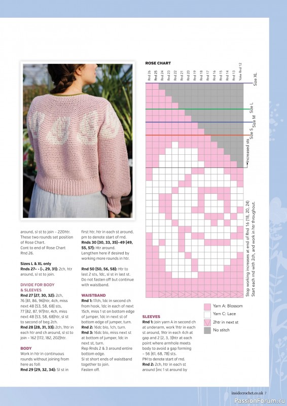 Вязаные проекты крючком в журнале &laquo;Inside Crochet №188 2026&raquo;